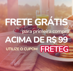 Utilize o cupom FRETEG na primeira compra